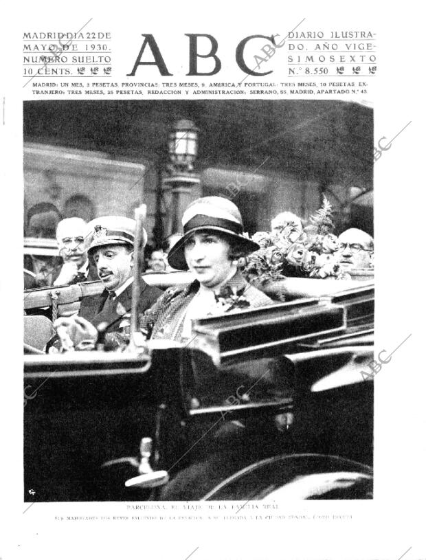 ABC MADRID 22-05-1930 página 1