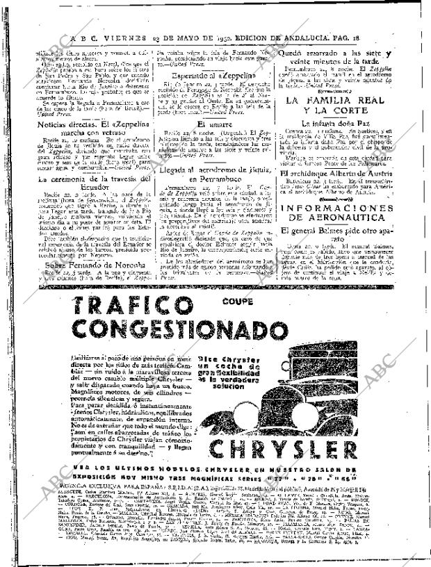 ABC SEVILLA 23-05-1930 página 18