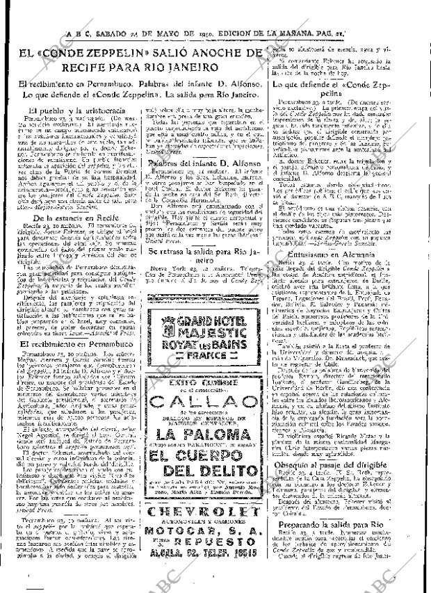 ABC MADRID 24-05-1930 página 21