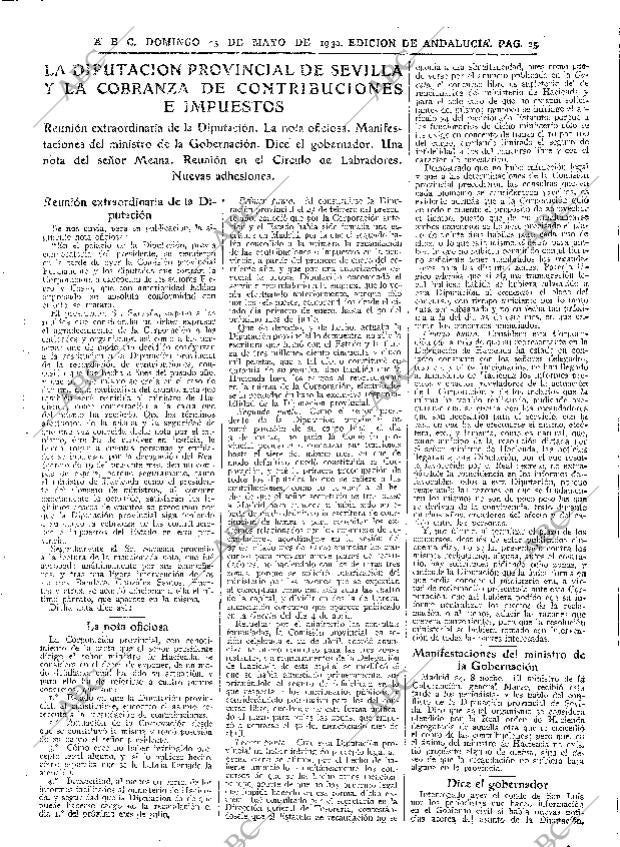 ABC SEVILLA 25-05-1930 página 25