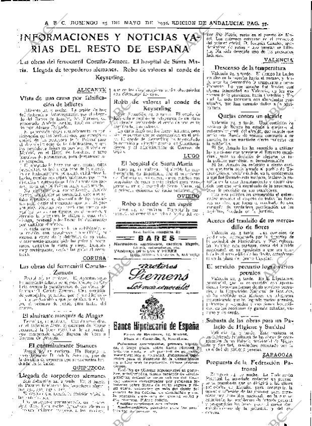 ABC SEVILLA 25-05-1930 página 35