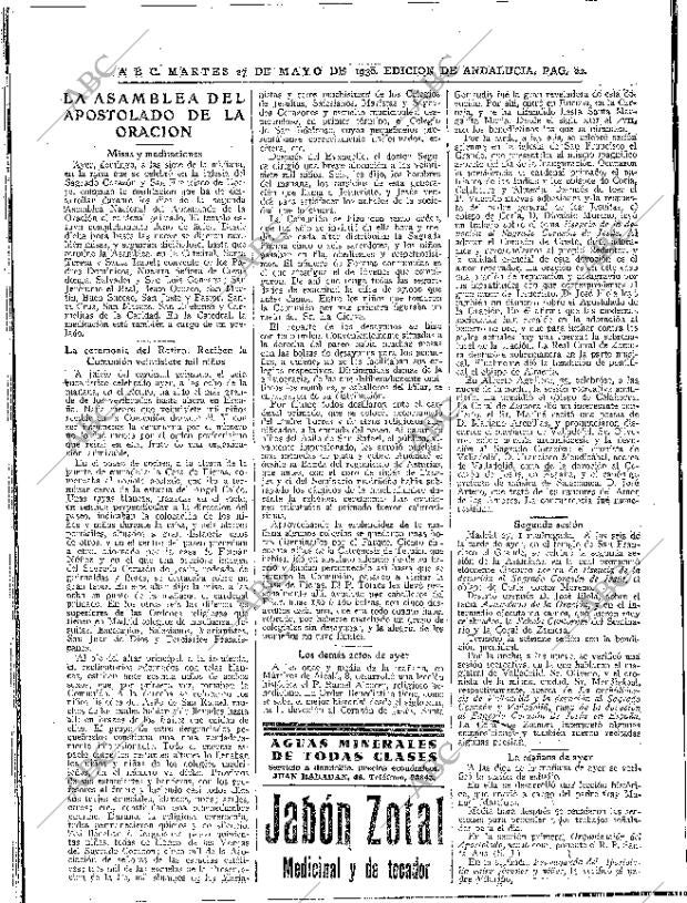 ABC SEVILLA 27-05-1930 página 22