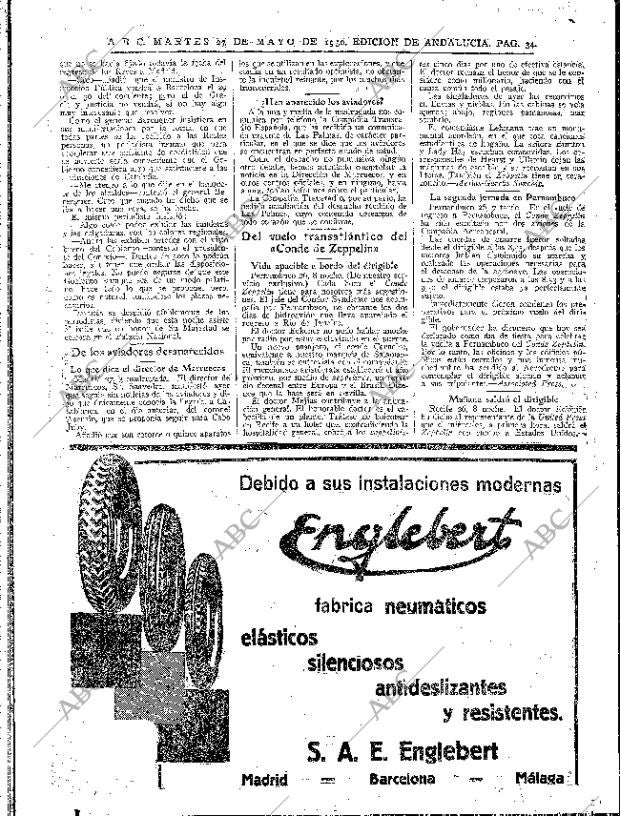 ABC SEVILLA 27-05-1930 página 34