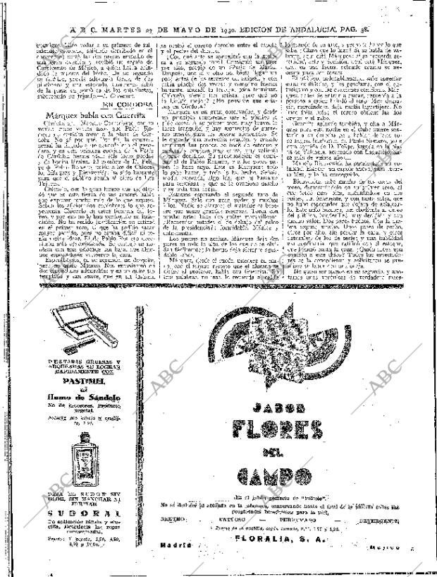 ABC SEVILLA 27-05-1930 página 38