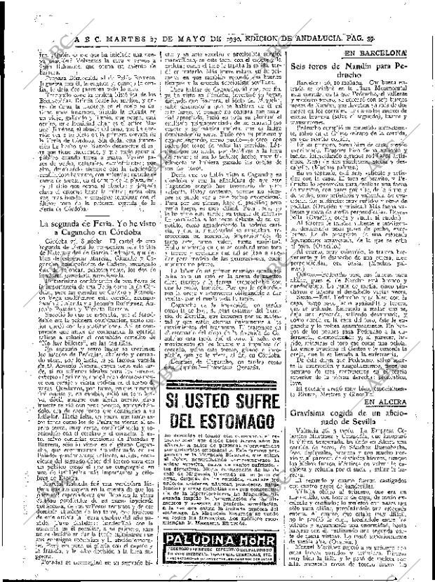 ABC SEVILLA 27-05-1930 página 39
