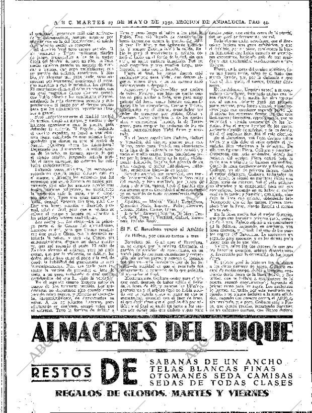 ABC SEVILLA 27-05-1930 página 44