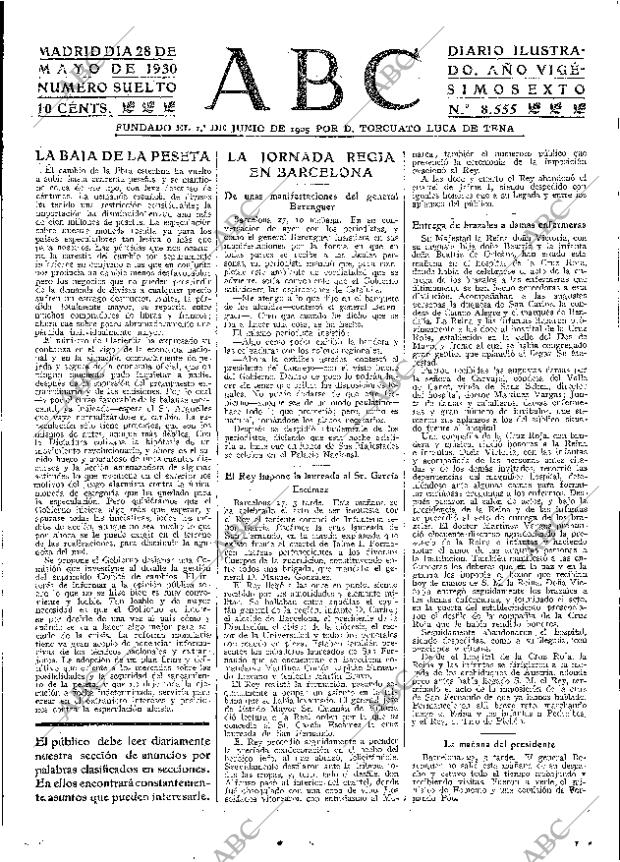 ABC MADRID 28-05-1930 página 15