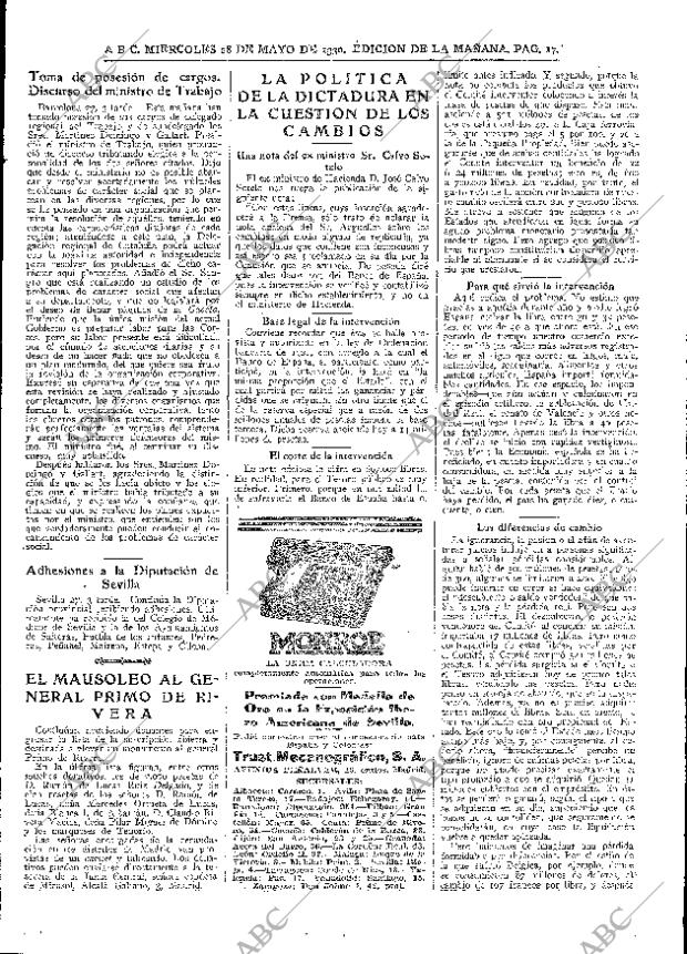 ABC MADRID 28-05-1930 página 17