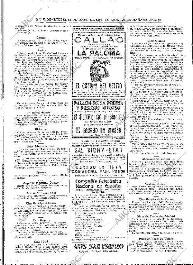 ABC MADRID 28-05-1930 página 38
