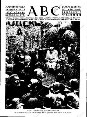 ABC SEVILLA 28-05-1930 página 1