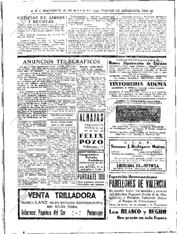 ABC SEVILLA 28-05-1930 página 34