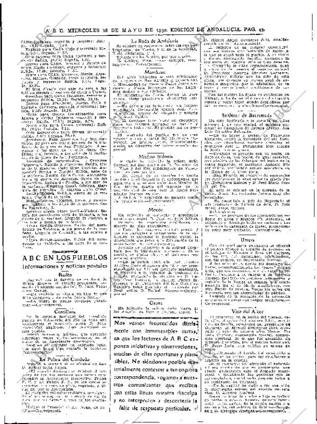 ABC SEVILLA 28-05-1930 página 43