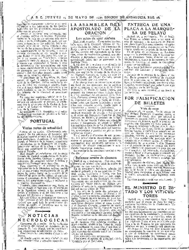 ABC SEVILLA 29-05-1930 página 28