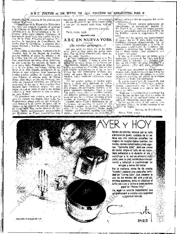 ABC SEVILLA 29-05-1930 página 8