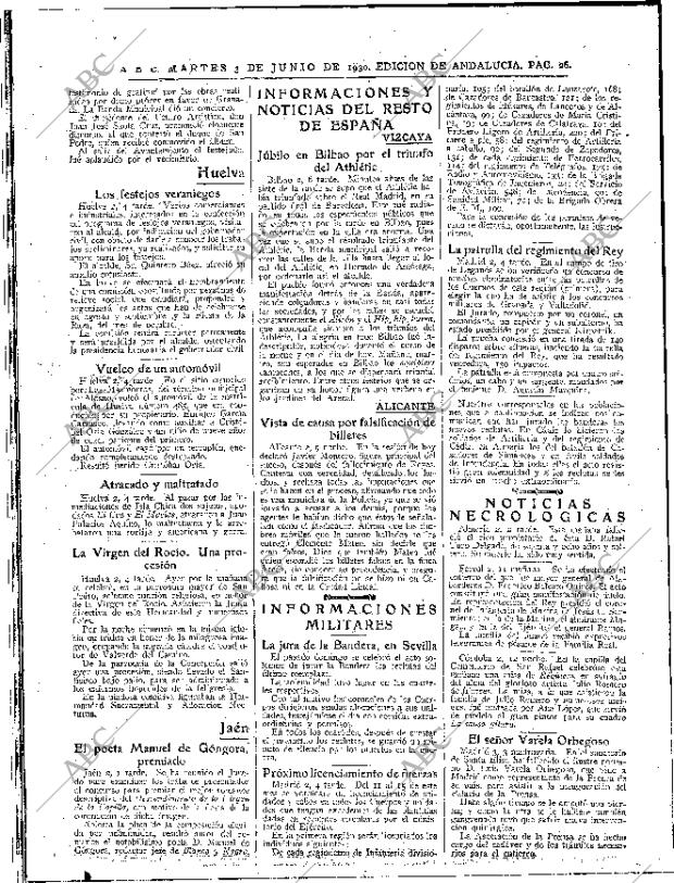 ABC SEVILLA 03-06-1930 página 26
