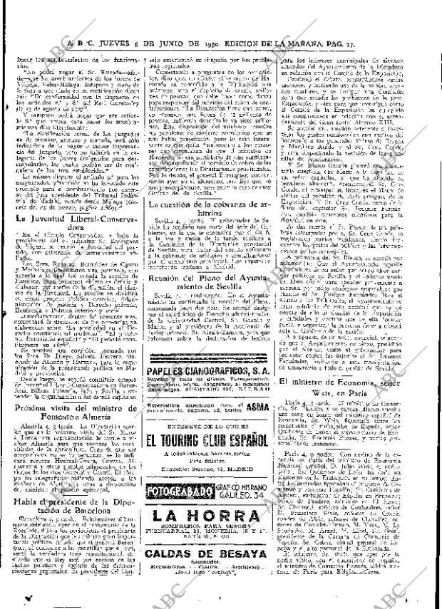 ABC MADRID 05-06-1930 página 17