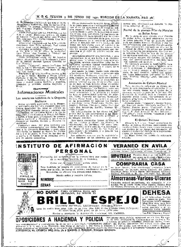 ABC MADRID 05-06-1930 página 38