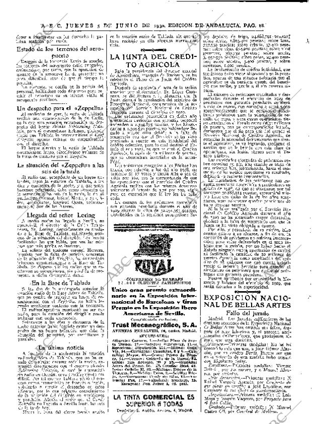 ABC SEVILLA 05-06-1930 página 18