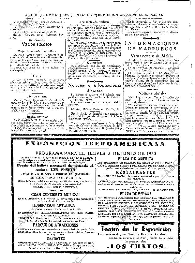 ABC SEVILLA 05-06-1930 página 22