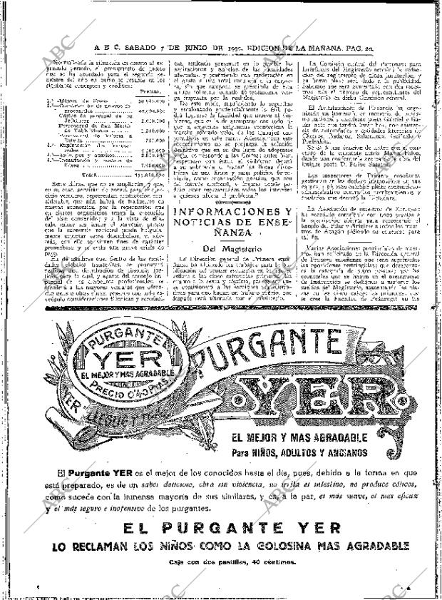 ABC MADRID 07-06-1930 página 20