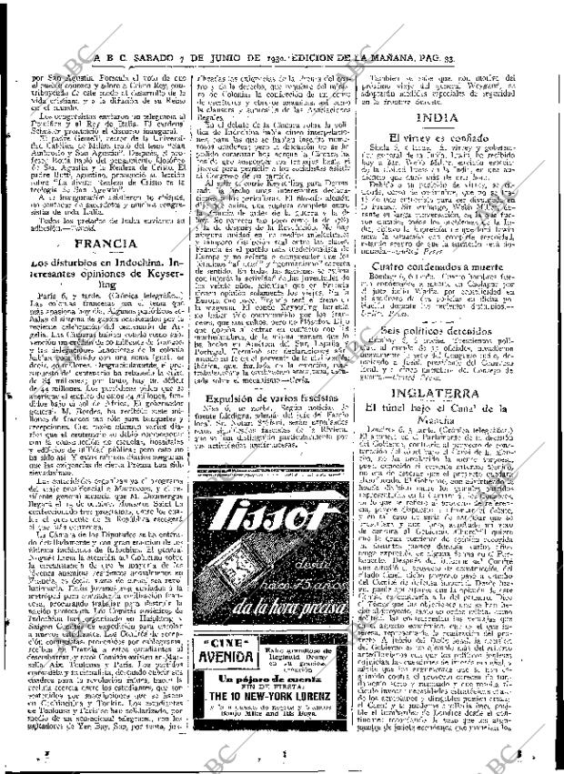 ABC MADRID 07-06-1930 página 33