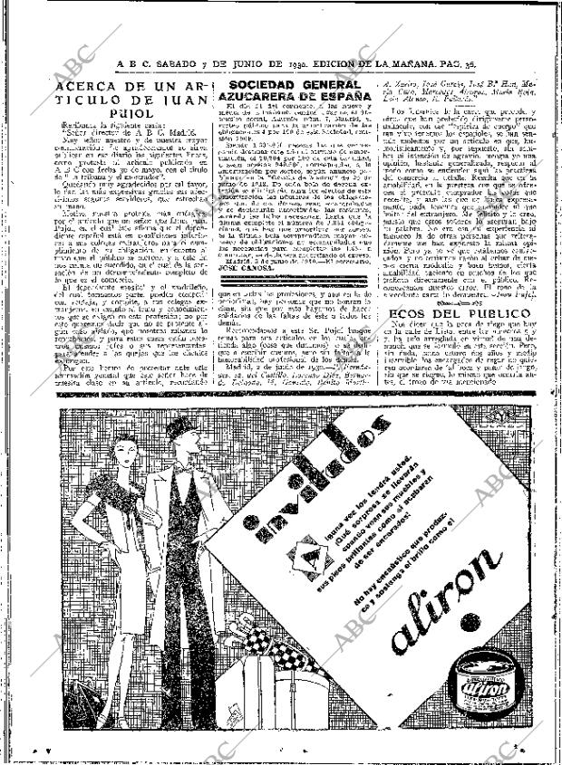 ABC MADRID 07-06-1930 página 36