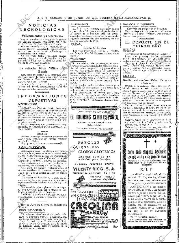 ABC MADRID 07-06-1930 página 42