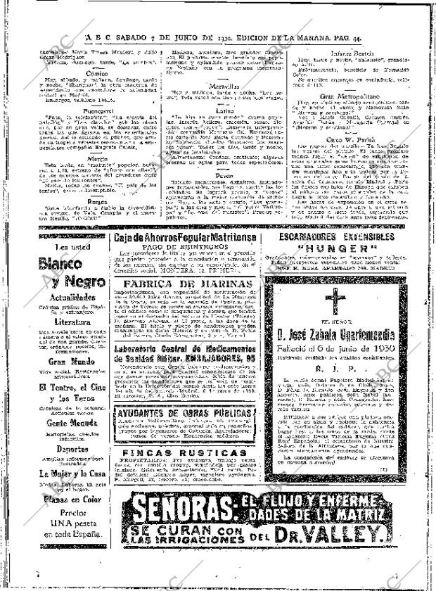 ABC MADRID 07-06-1930 página 44