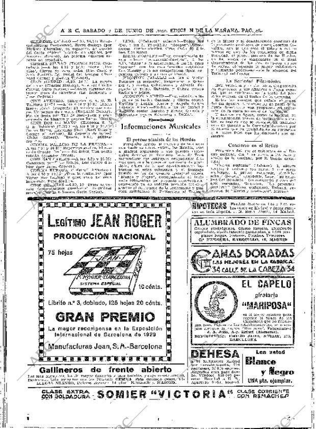 ABC MADRID 07-06-1930 página 46