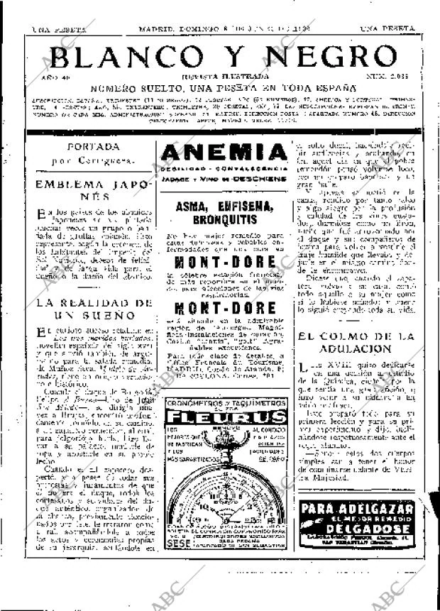 BLANCO Y NEGRO MADRID 08-06-1930 página 3