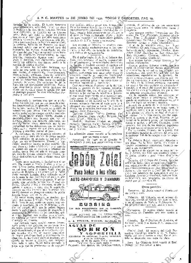 ABC MADRID 10-06-1930 página 19
