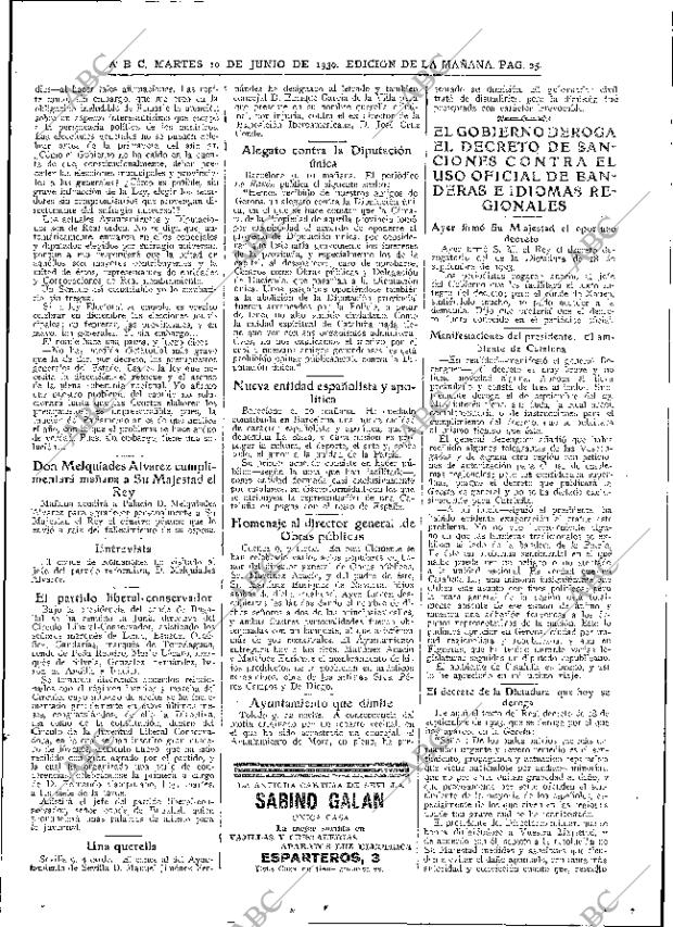 ABC MADRID 10-06-1930 página 25