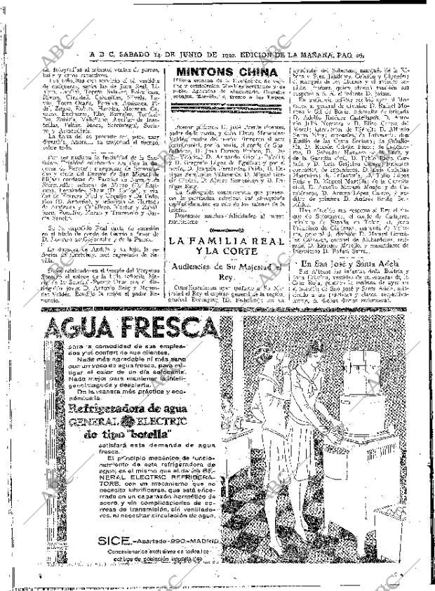 ABC MADRID 14-06-1930 página 26