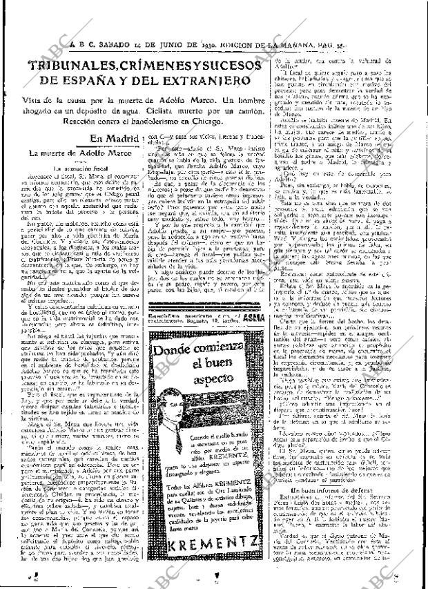 ABC MADRID 14-06-1930 página 35