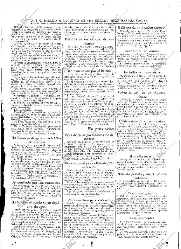 ABC MADRID 14-06-1930 página 37