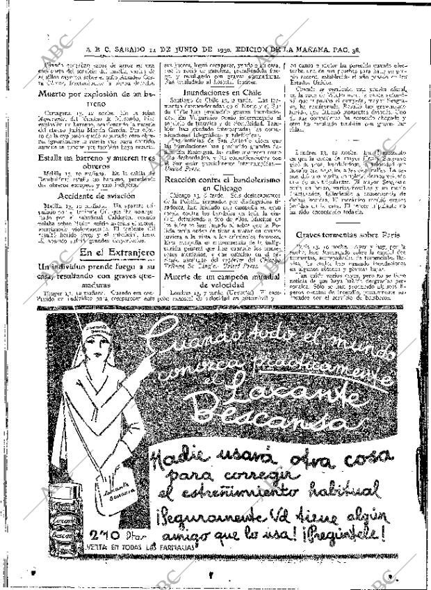 ABC MADRID 14-06-1930 página 38