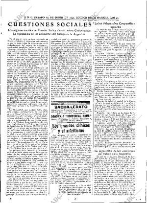 ABC MADRID 14-06-1930 página 41