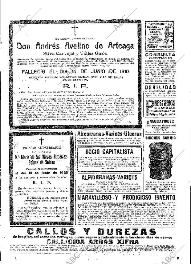 ABC MADRID 14-06-1930 página 57