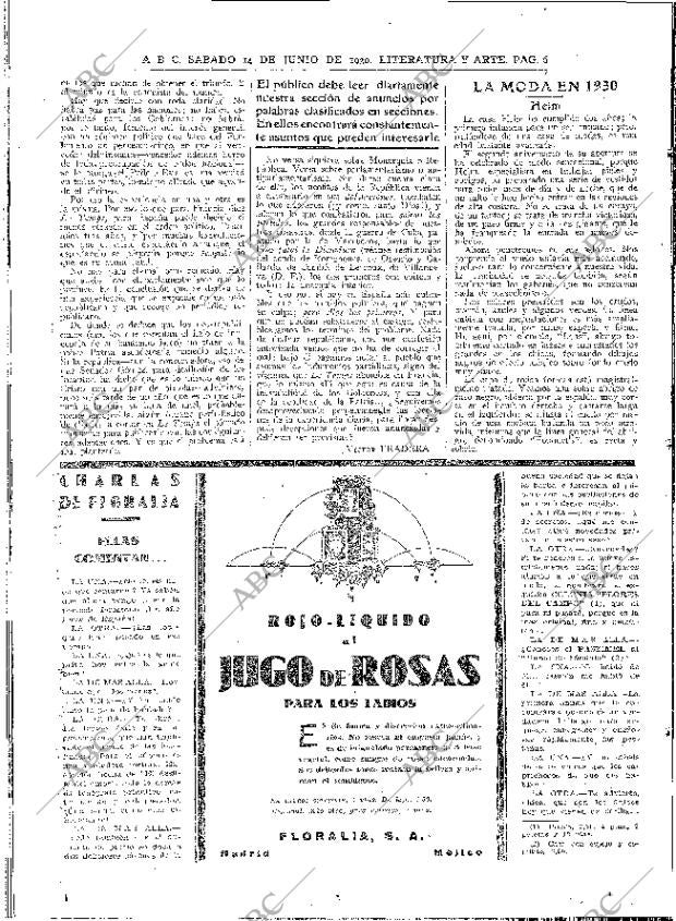 ABC MADRID 14-06-1930 página 6