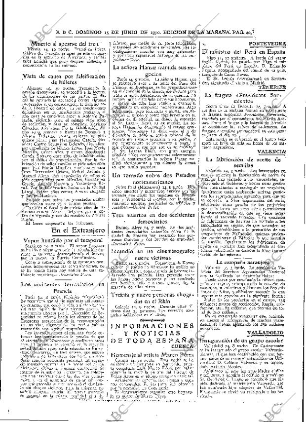 ABC MADRID 15-06-1930 página 49