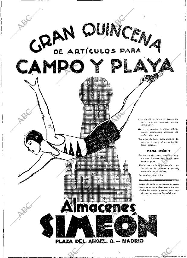 ABC MADRID 15-06-1930 página 50