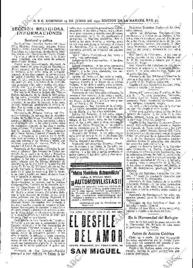 ABC MADRID 15-06-1930 página 51