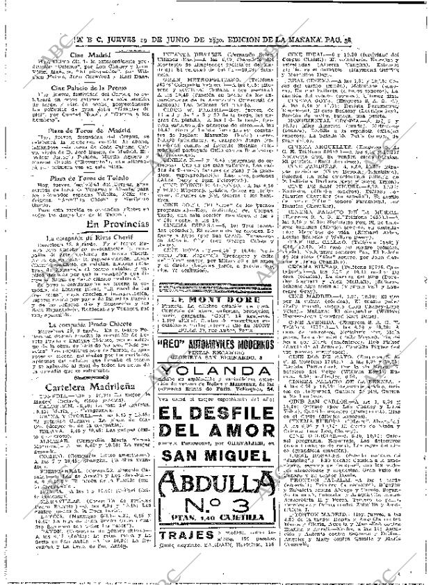 ABC MADRID 19-06-1930 página 38