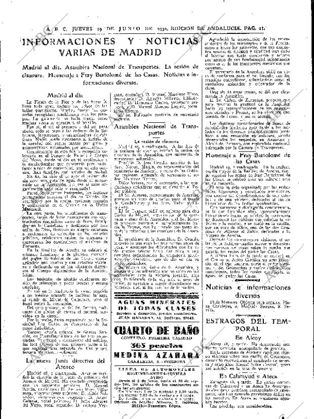 ABC SEVILLA 19-06-1930 página 21