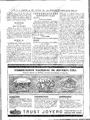 ABC SEVILLA 19-06-1930 página 28