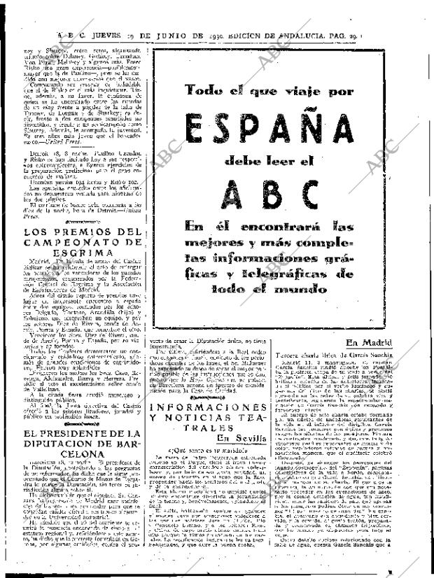 ABC SEVILLA 19-06-1930 página 29