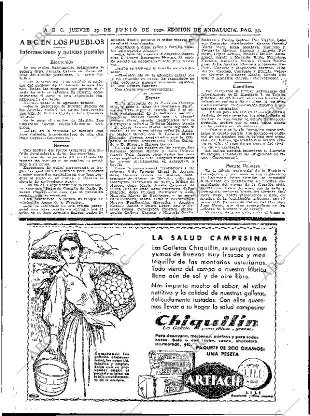 ABC SEVILLA 19-06-1930 página 37