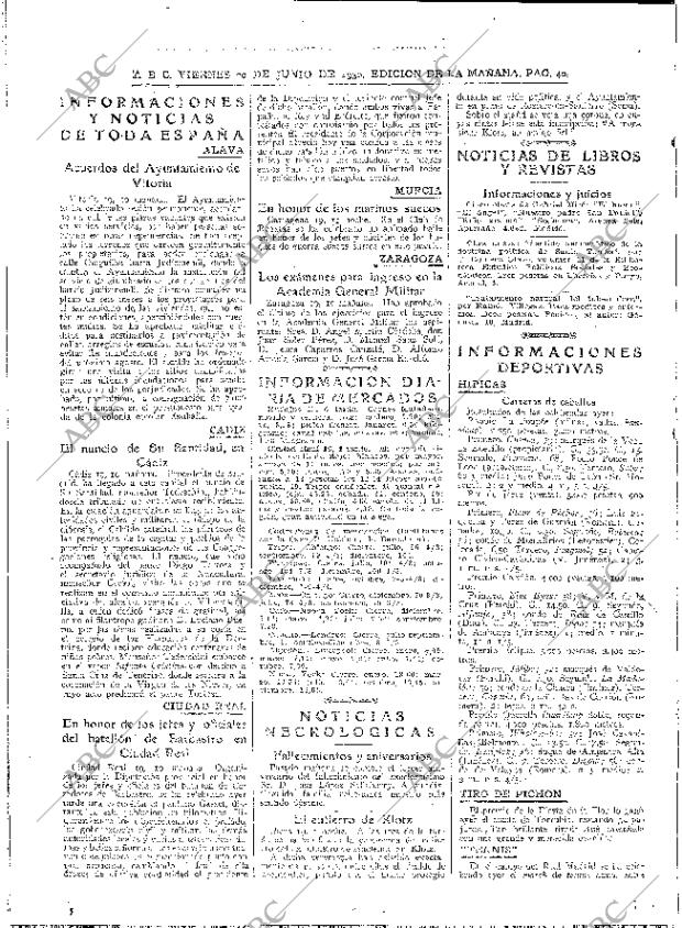 ABC MADRID 20-06-1930 página 42