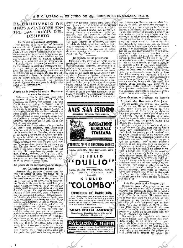 ABC MADRID 21-06-1930 página 23