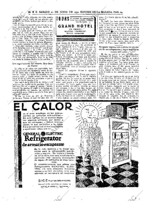 ABC MADRID 21-06-1930 página 24